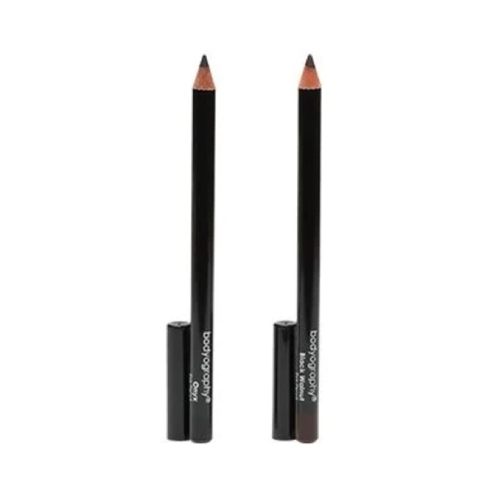 NWT Bodyography -Eye Pencil Duo - OnyxBlack Walnut